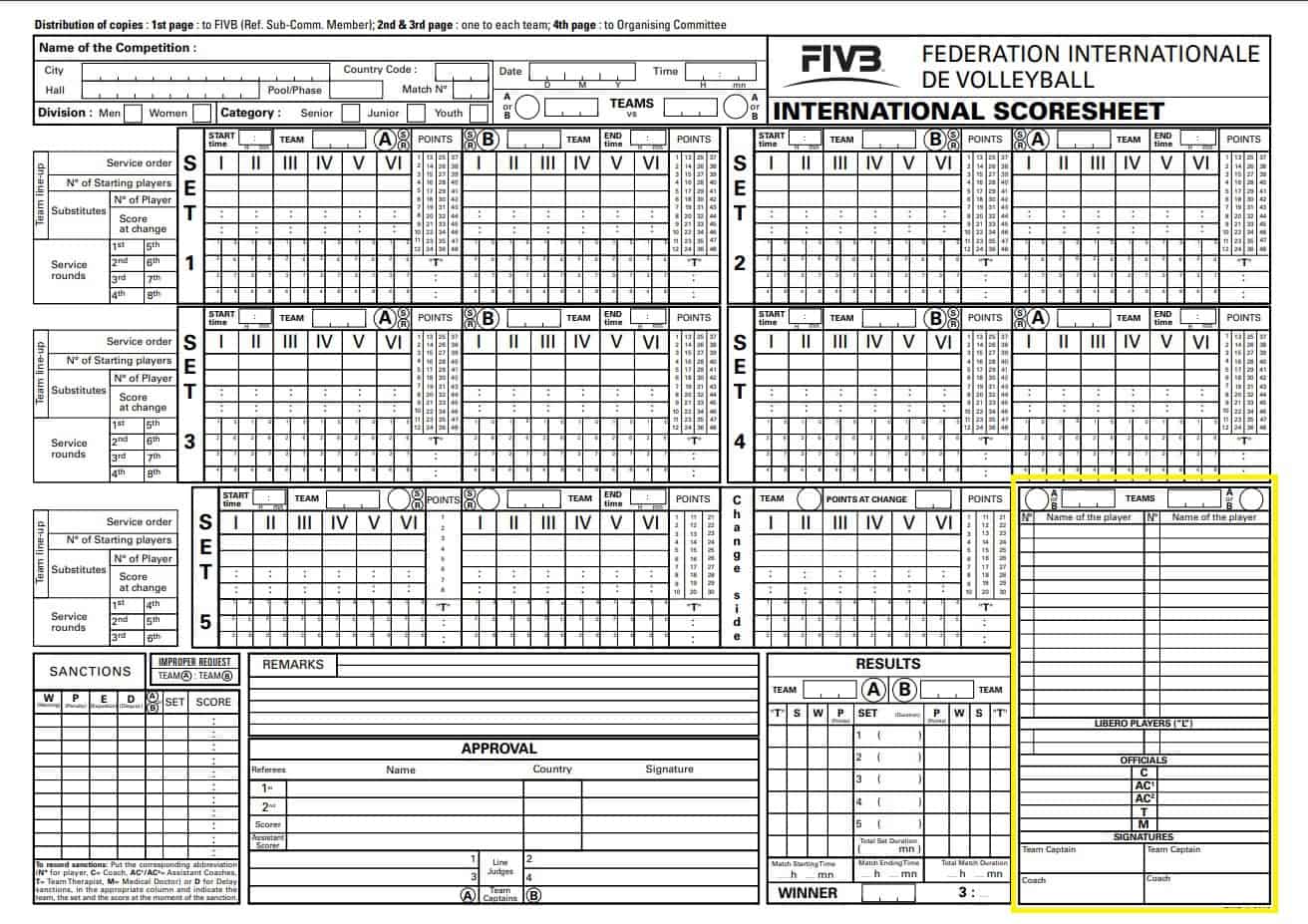 Volleyball Score Sheets How To Fill Them Out Download Sheet 4096